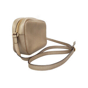 Gucci Crossbody Bag Pebbled Soho Disco Leather